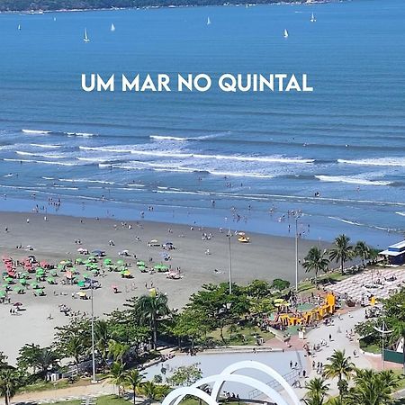 Apartamento Pe Na Areia Melhor Vista Mar De Santos Extérieur photo