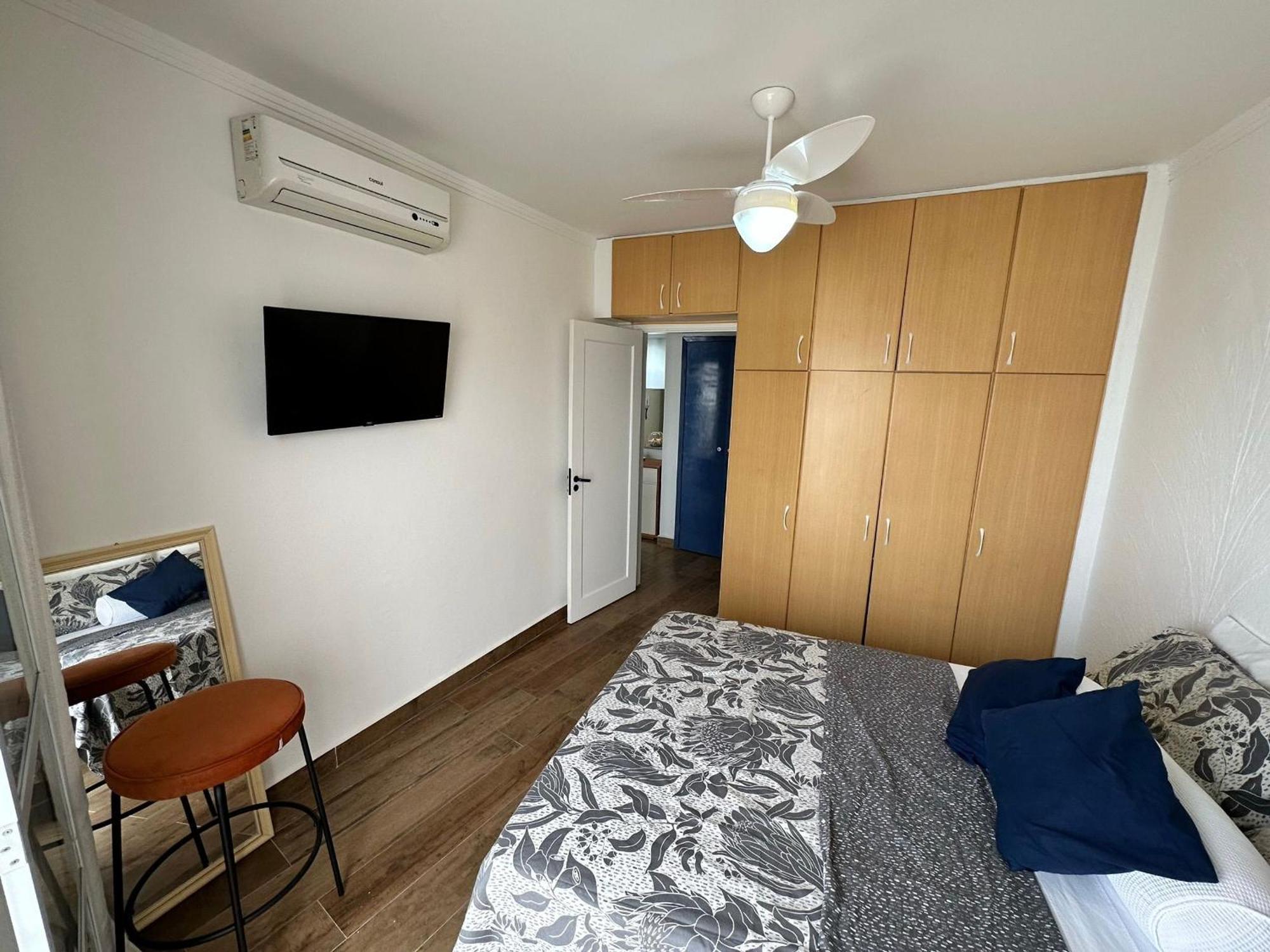 Apartamento Pe Na Areia Melhor Vista Mar De Santos Extérieur photo