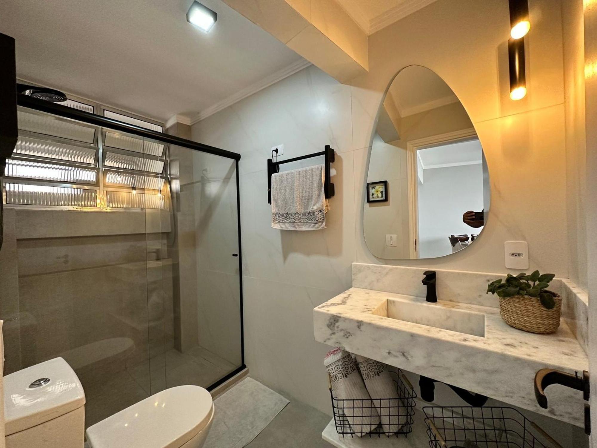 Apartamento Pe Na Areia Melhor Vista Mar De Santos Extérieur photo