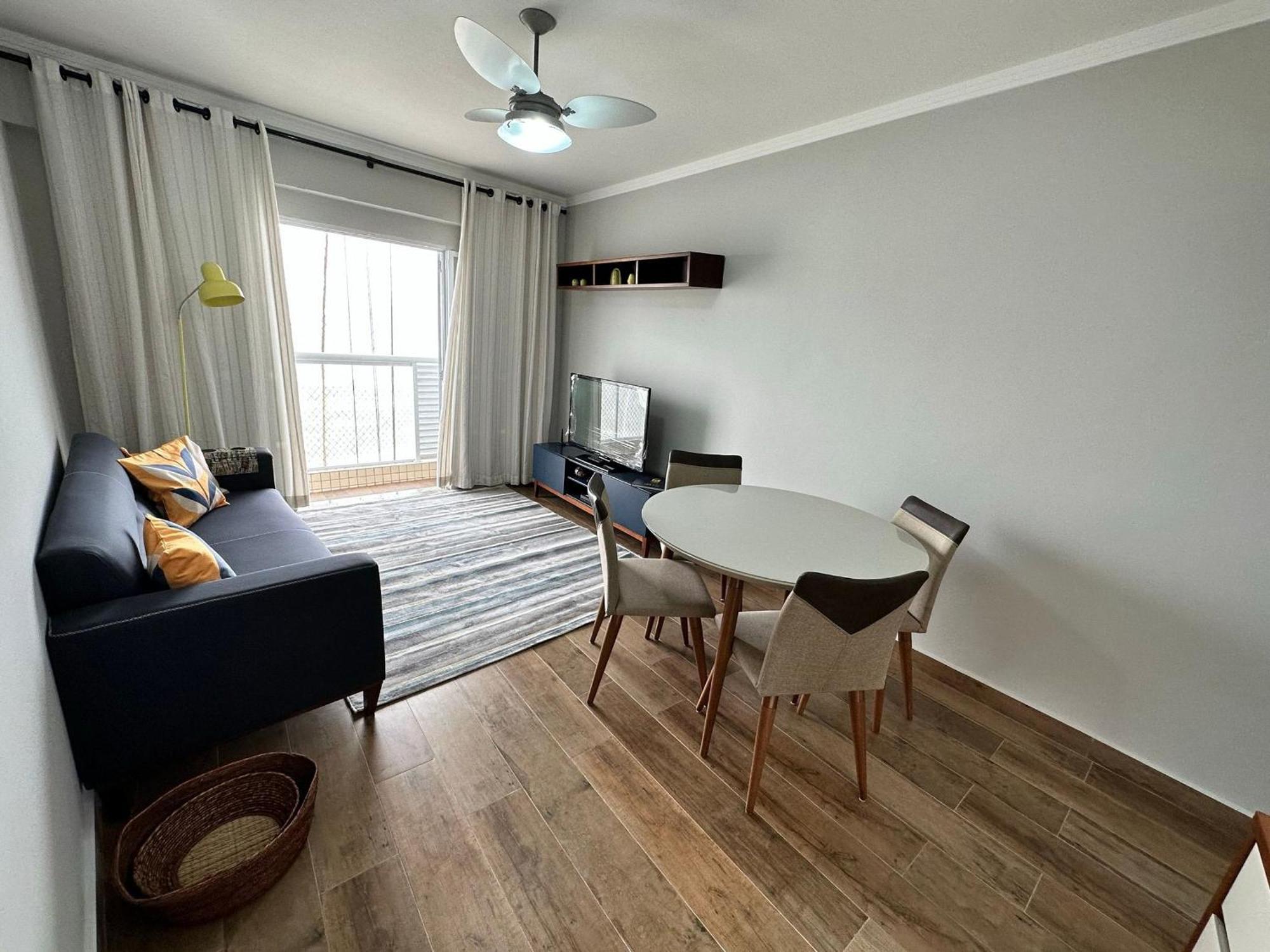 Apartamento Pe Na Areia Melhor Vista Mar De Santos Extérieur photo