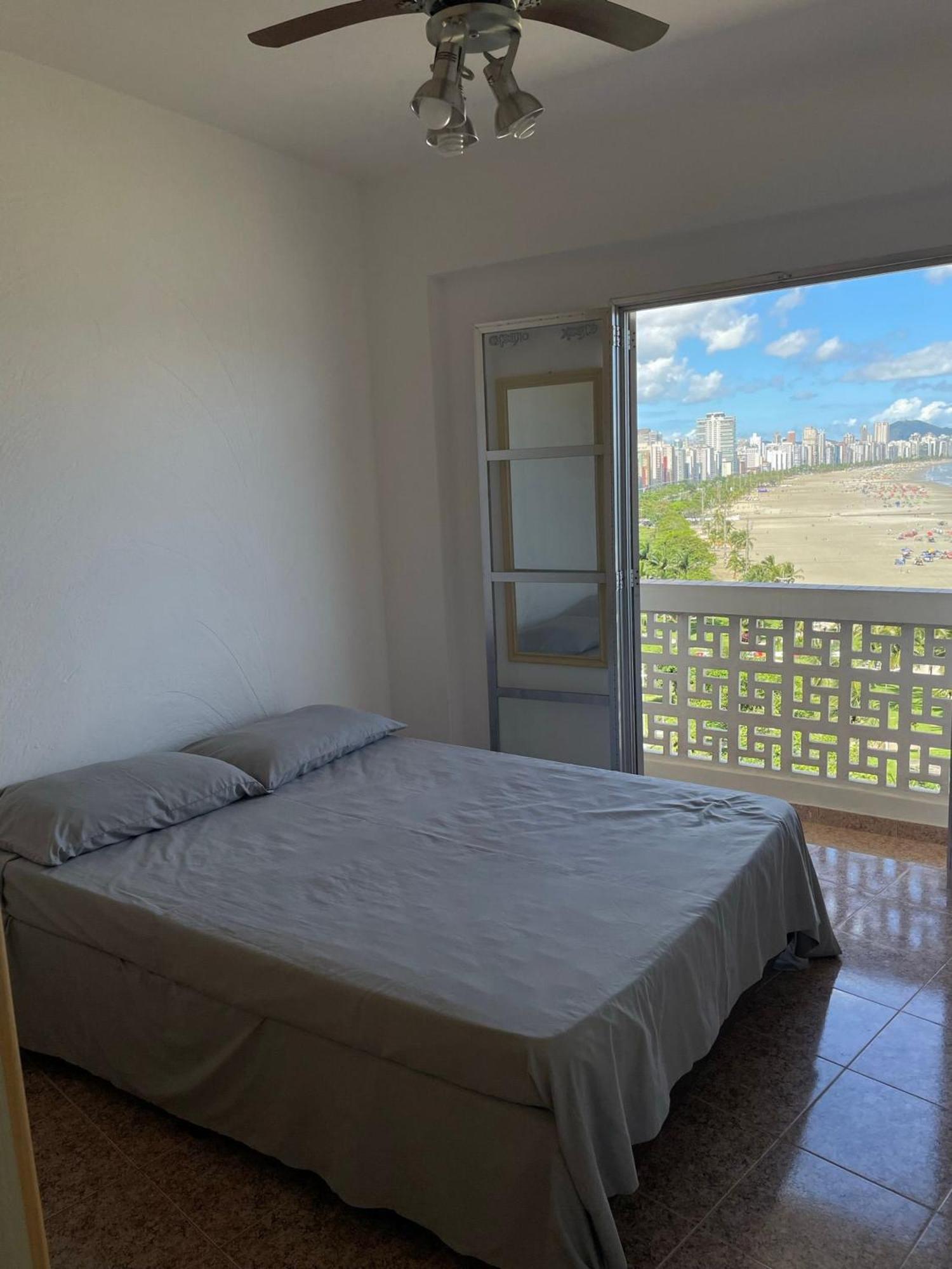 Apartamento Pe Na Areia Melhor Vista Mar De Santos Extérieur photo