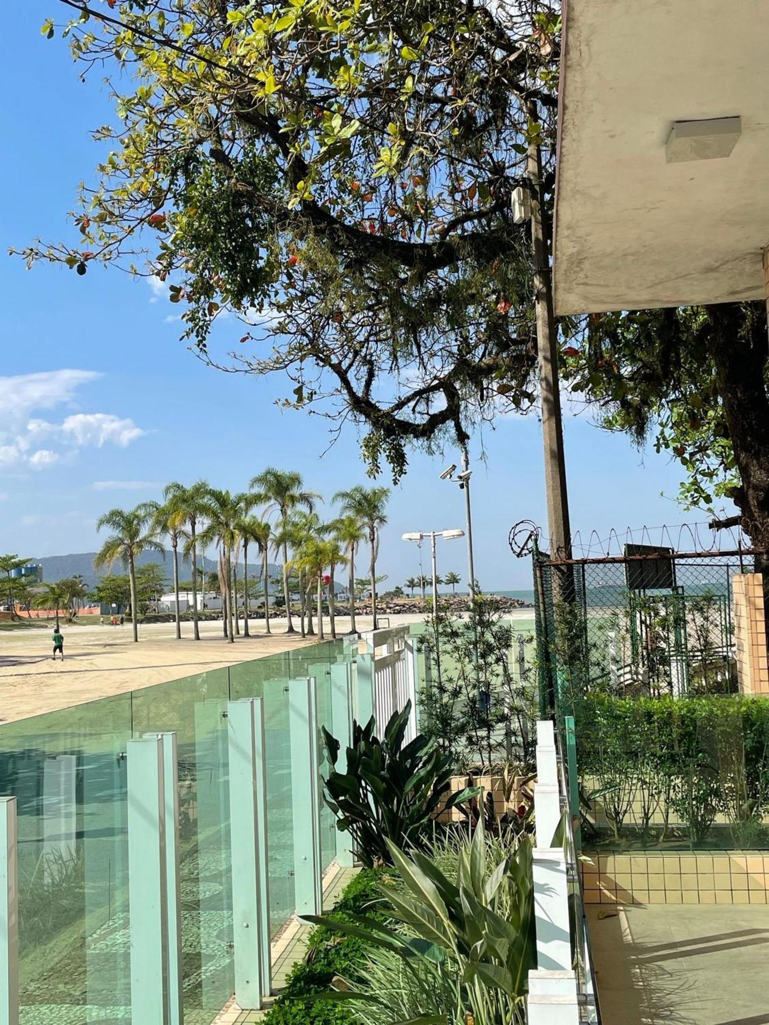 Apartamento Pe Na Areia Melhor Vista Mar De Santos Extérieur photo